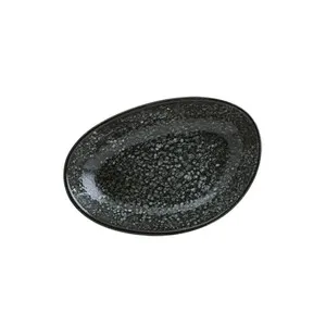 Овална чиния Bonna Cosmos Black 15 см