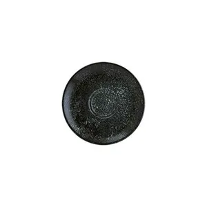 Чинийка за чаша за кафе 80 мл Bonna Cosmos Black Ф 12 см