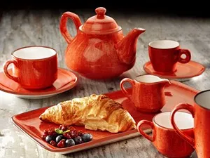 Скосена купичка сосиера Bonna Terracota Ф 8 см