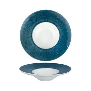 Чиния за паста Horecano Hella Steel Blue Ф 24 см