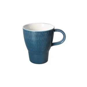 Чаша за мляко Horecano Hella Steel Blue 350 мл