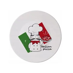 Чиния за пица с декор 6 бр Bormioli Rocco Grangusto Ф 33 см