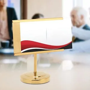 Информационна табела за блок маса регулируема Gold h 10.5 см