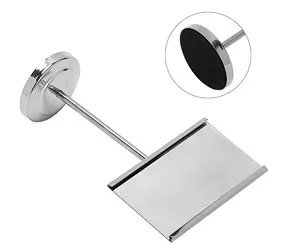 Информационна табела за блок маса регулируема Silver h 15.5 см