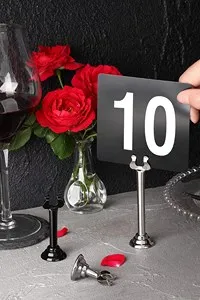 Стойка за табели за блок маса с клипс 7 см 10 см и 21 см