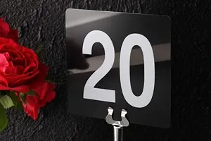 Стойка за табели за блок маса с клипс 7 см 10 см и 21 см