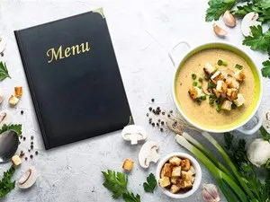 Папка за меню Кожа 31.5 см