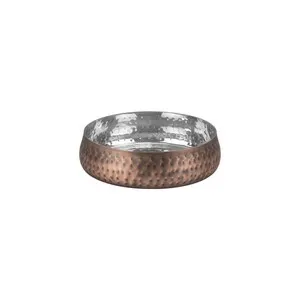 Купа за сервиране с релеф RUSTIC Медна Ф 13 см