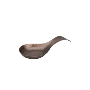 Поставка за прибор за сервиране с медно покритие RUSTIC 21 см