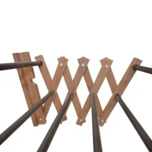 Сушилник за дрехи за монтаж хармоника AURORA 85 см
