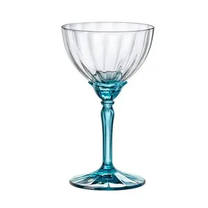 Чаша за мартини BORMIOLI ROCCO FLORIAN BLUE 240 мл 6 бр