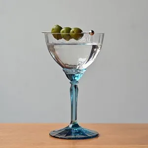Чаша за мартини BORMIOLI ROCCO FLORIAN BLUE 240 мл 6 бр