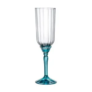 Чаша за пенливи вина  BORMIOLI ROCCO FLORIAN BLUE 210 мл 6 бр