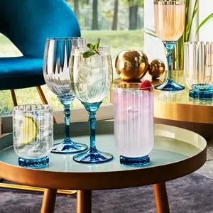 Чаша за аператив BORMIOLI ROCCO FLORIAN ROKS BLUE 300 мл 6 бр
